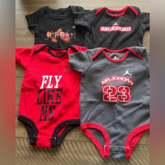 Jordan One Pieces Air Jordan Baby Onesie Bundle Poshmark